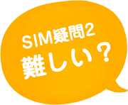 SIM疑問2 難しい?
